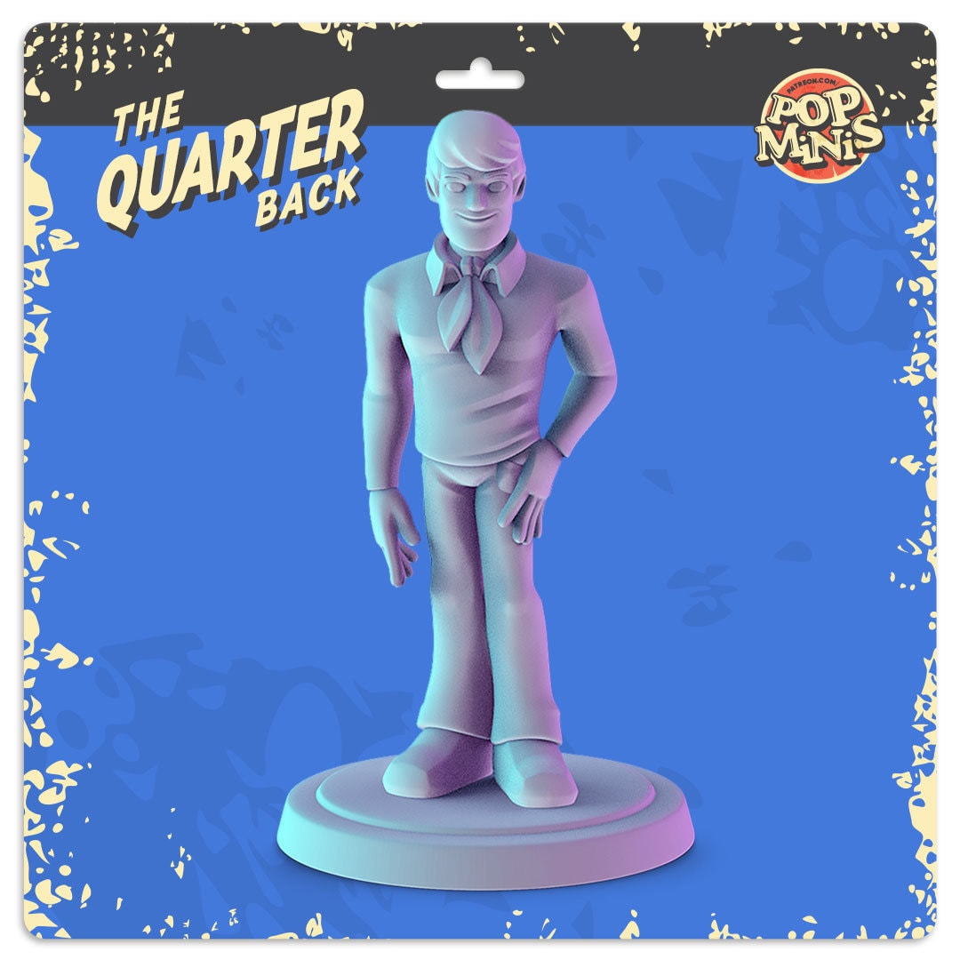 scooby doo cartoon Miniatures - complete set 6 x 36mm Dioramas, tabletop RPGs.  - Picture 14 of 21