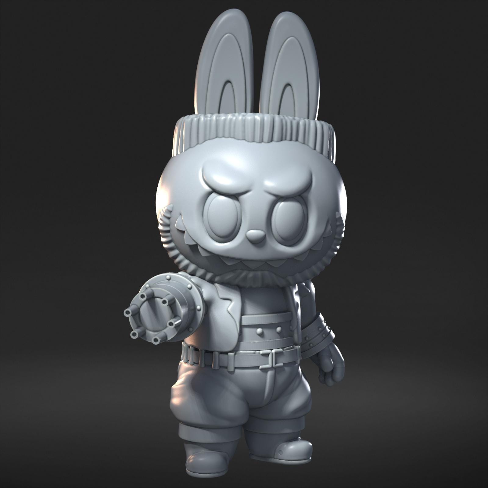 Labubu X Final Fantasy VII 100mm Minis gaming, DnD, labubu 3d Print Video Game - Picture 10 of 13