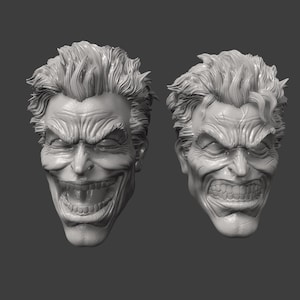 Joker head sculpt 1/10 7 inch dc multiverse figures
