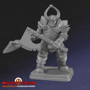 Slaminator 28mm Fantasy HeroQuest Charakter Miniaturen Unbemalt HeroQuest
