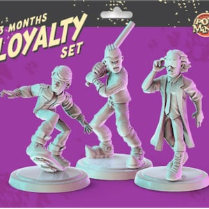 Back to the Future 3d printed mini's Popmini 36mm