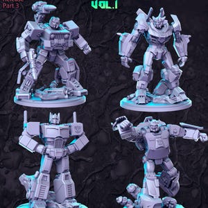 Disguised Robots DnD Miniature: RN Estudio Tabletop RPG Mini