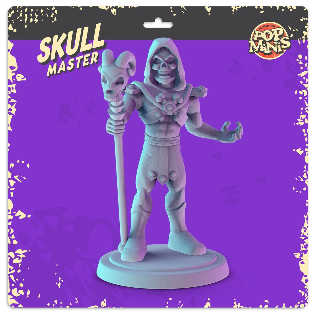 Villains of the Universev34mm table top mini's He-Man, Skeletor MOTU DnD - Picture 10 of 21