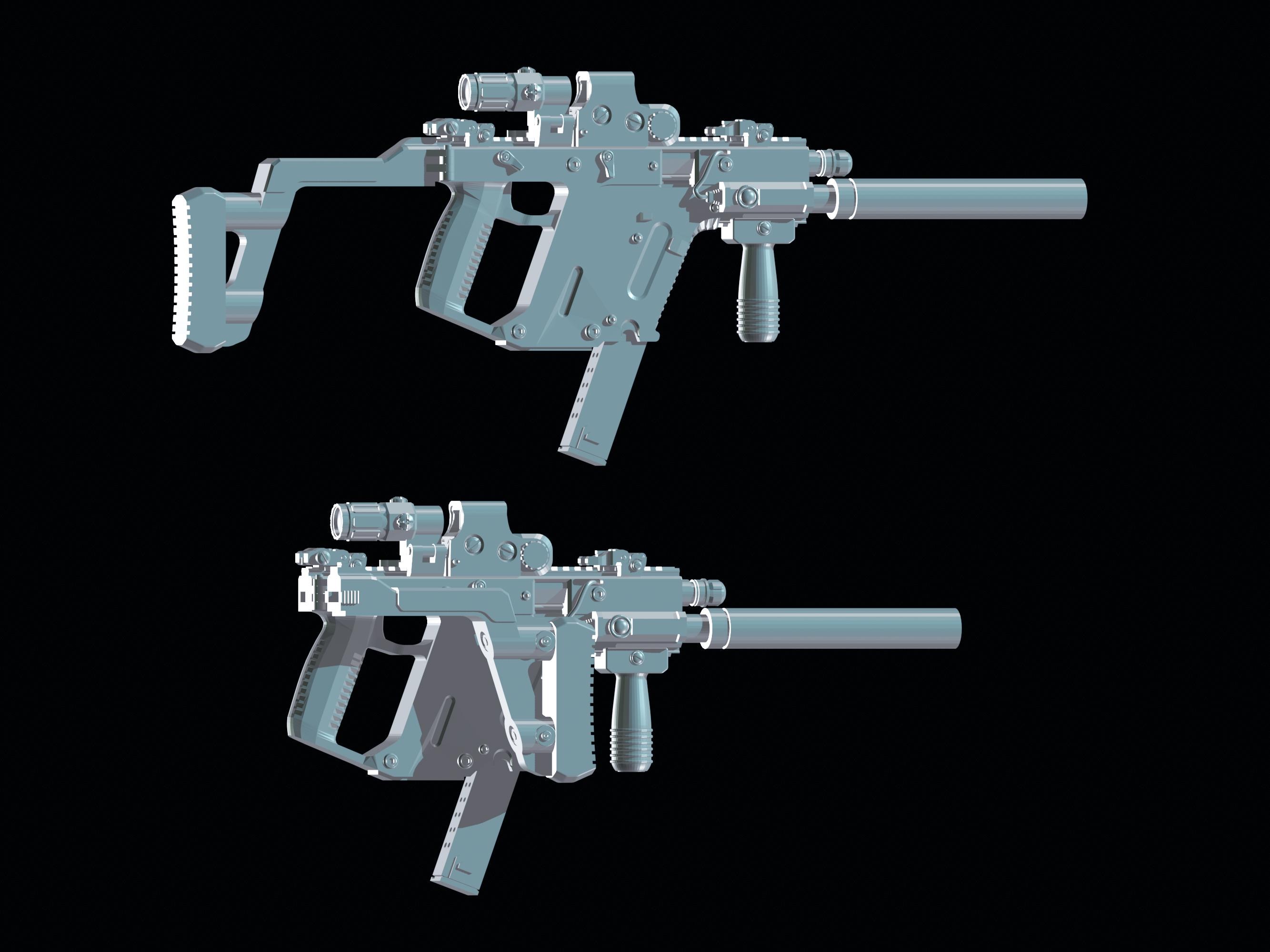 3Dプリンター製 クリスベクター用ハンドガード ブラック 3Dプリント製 クリスベクター用ハンドガード ブラック 3D