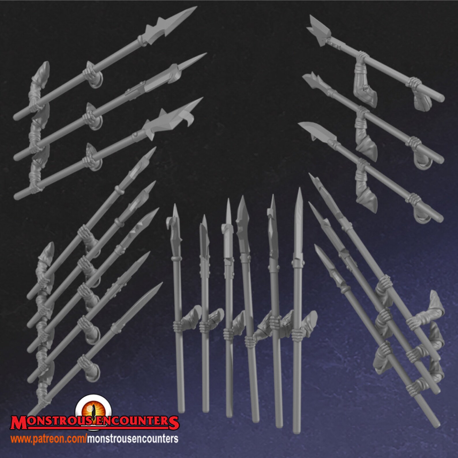 Breton Men at Arms Polearms Medium Armor Unit 28mm Army Etsy