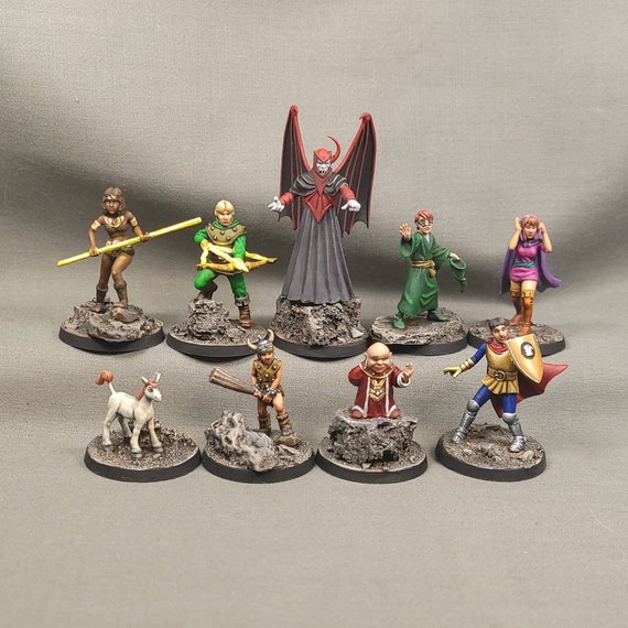 Dnd Cartoon Show Miniatures Venger Unpainted 28mm or 32mm 