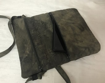 Pochette de téléphone, Sac de promenade, Sac à bandoulière, ecoprint