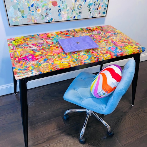 The Original Candy Coffee Table copyrighted Etsy