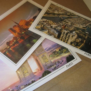 Postal francesa única para enmarcar/París souvenir postales/ Hecho en Francia / mercado francés Buscar / Utilizar como arte o para crear