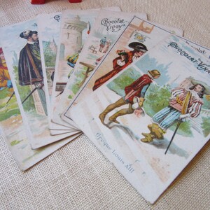 Wahl! Werbekarten / authentische französische alte antike Sammleranzeigen / authentische französische / Rahmen für Kunst oder für Scrapbook oder Journal erstellen