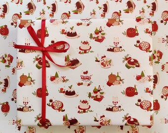 Christmas Tree Wrapping Paper Gift Wrap Kids Holiday Wrapping Paper Christmas Gift Wrap Eco Friendly Kids Wrapping Paper Holiday Gift Wrap
