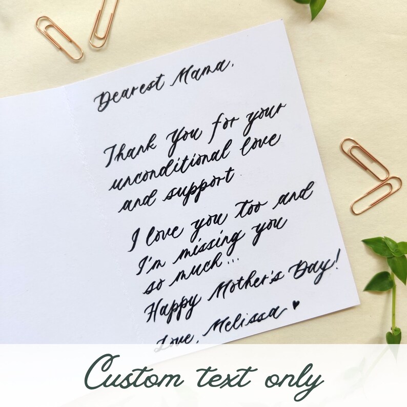 I Love You Card For Boyfriend Love Card For Girlfriend Anniversary Card For Wife Romantic Anniversary Card For Husband Card For Daughter Custom text only