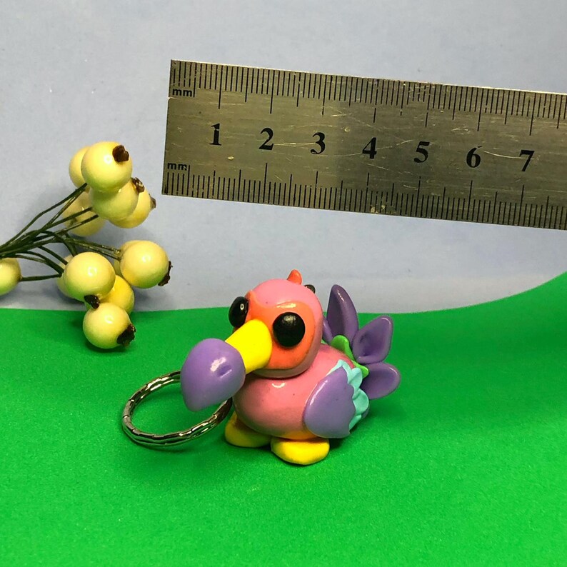 Adopt Me Toy DODO Gift Surprise Handmade Craft Polymer Clay Miniature