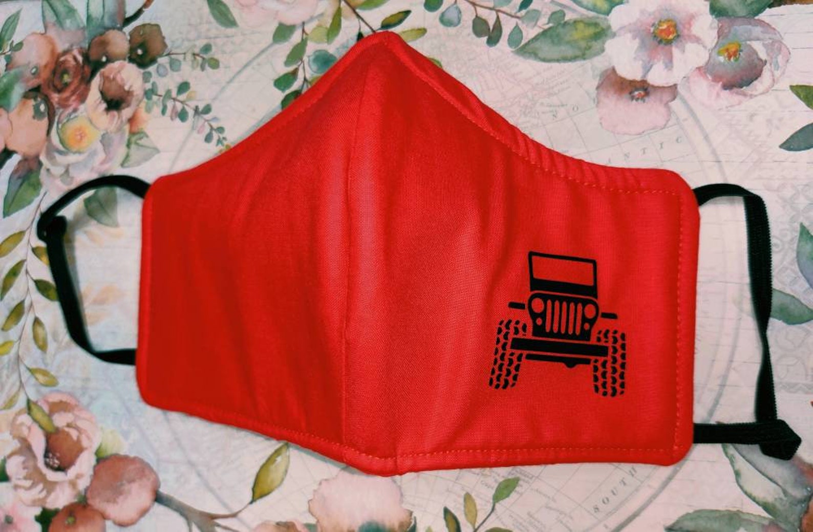 Jeep Design Mask jeep mask jeep face mask Washable Etsy