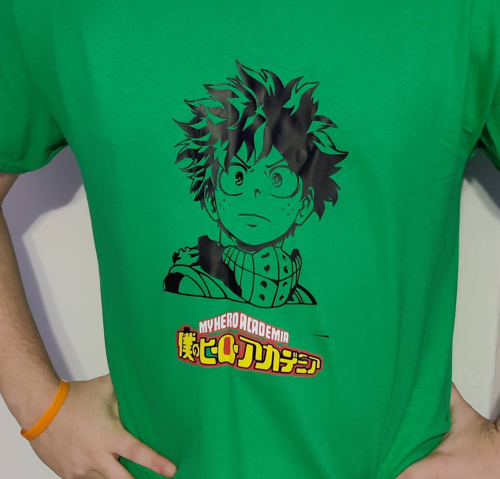 Deku New Costume My Hero Academia - Roblox Roblox Muscle T Shirt