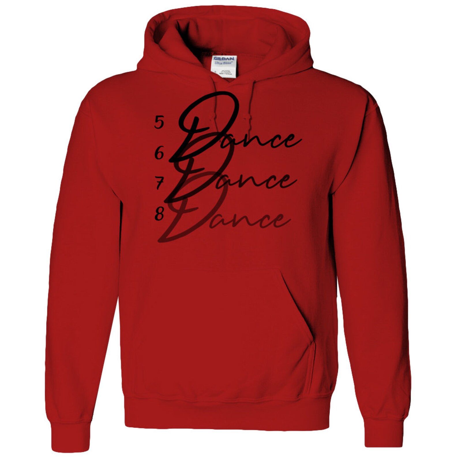 Adult Hoodie 5 6 7 8 Dance Dance Dance teenager dance Etsy