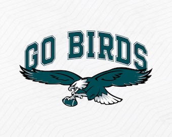Go birds svg, Eagles svg, Sundays for the bird, Philadelphia Football, Sundays Football, Cricut, Silhouette Cut File, Fly eagles svg, eagles