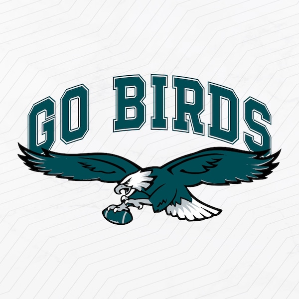 Go Birds SVG, Eagles SVG, Sundays for the Bird, Philadelphia Football, Sundays Football, Cricut, Silhouette Cut-bestand, Fly Eagles SVG, Eagles