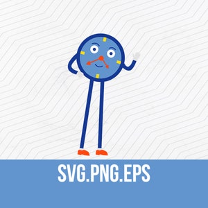 Dont hug me im scared clock SVG, PNG, and EPS