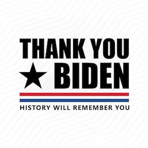 Thank you joe biden svg, Joe Biden Pulls Out Of Election svg, Trump 2024, Biden&#39;s Out, MAGA svg, Biden Drops Out, Trump svg, Cricut Cut File