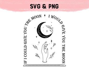 Phoebe Bridgers Moon SVG and PNG