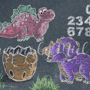 Nakładka Baby Dino Chodnik Kreda Sztuka
