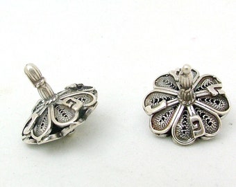 小さなハヌカ ドレイドル、フィリグリー アート ドレイドル、子供用