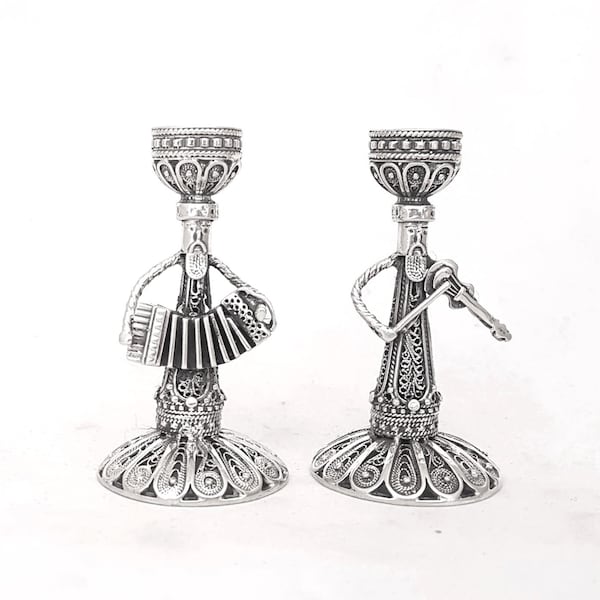 Shabbat Candle Holder Etsy