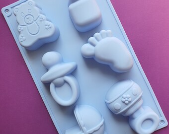 silicone molds baby shower