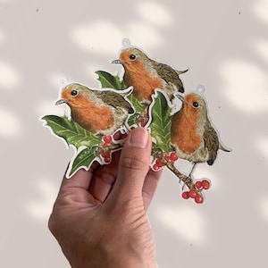X-MAS ROBIN Geschenkanhänger