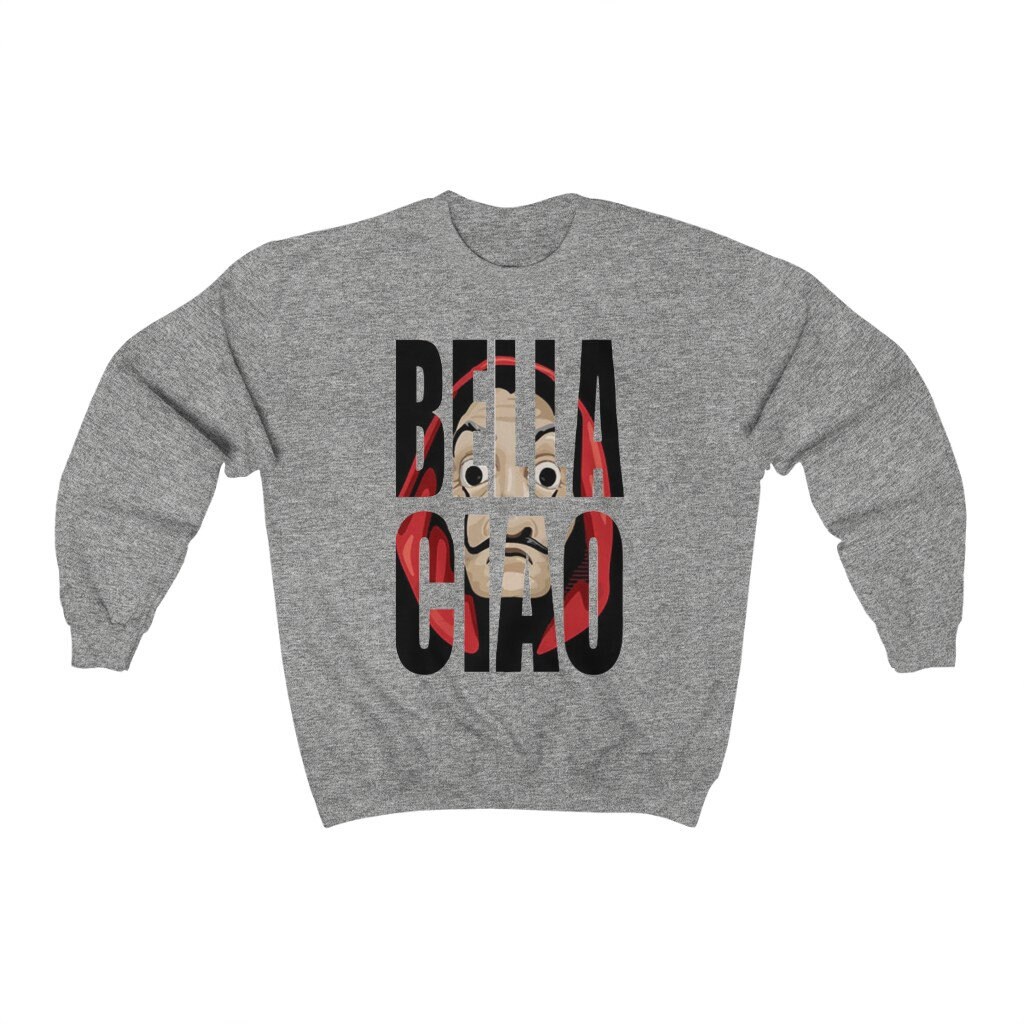 Money Heist Crewneck Money Heist Hoodie Money Heist Merch Etsy