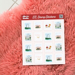 Saint Louis Stamp Stickers