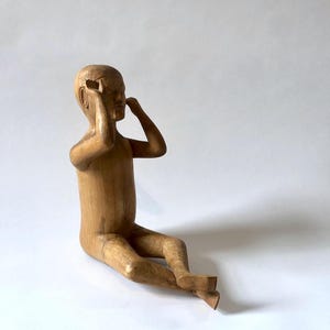 Carved Folk Art Guy