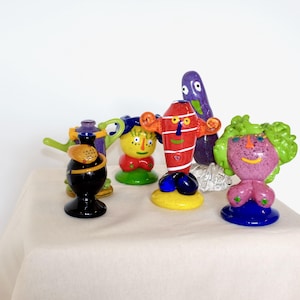 Art Glass Figural Paperweight Sculptures