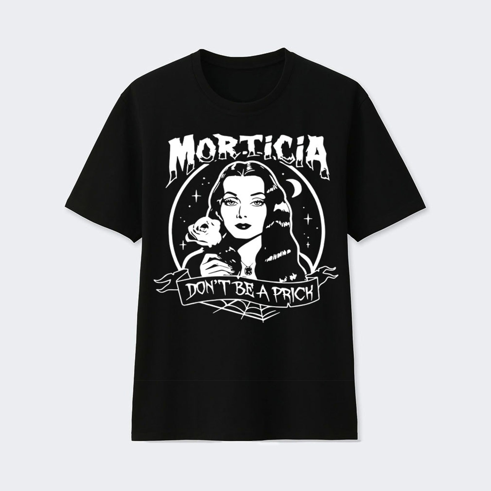 Morticia Addams Dont Be a Prick SVG Trending Digital - Etsy Canada