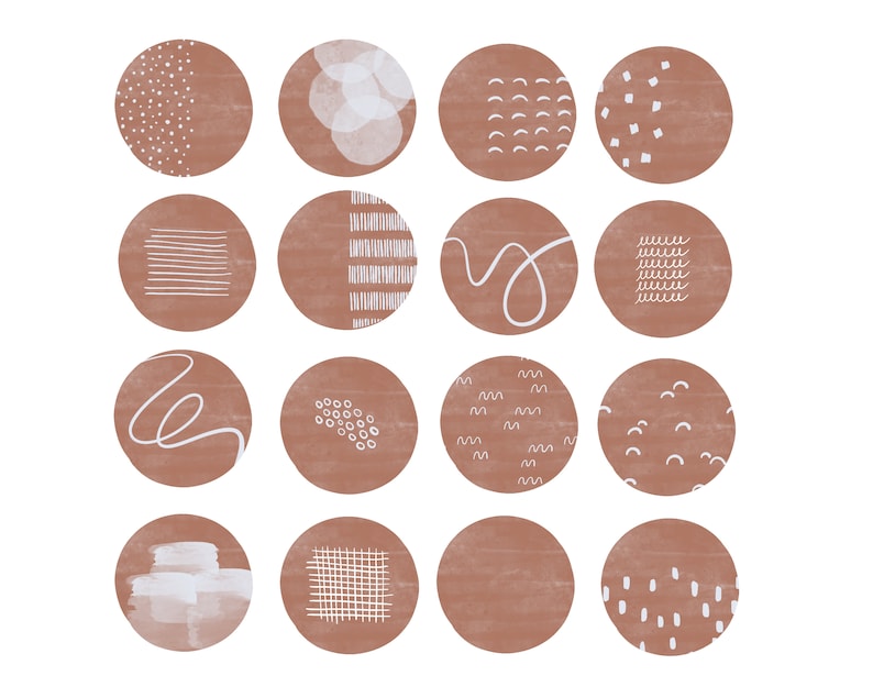 16 Instagram Highlight Covers Neutral Highlight Covers for | Etsy