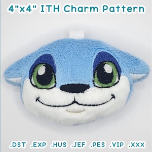 Lutari-inspirerad plyschberlock ITH-broderimönster