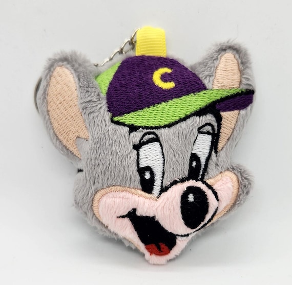 Chuck E Cheese Inspired Charm Keychain ITH Embroidery Pattern - Etsy