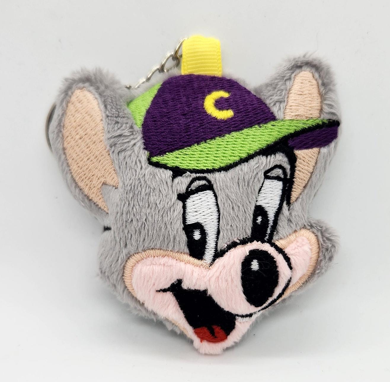Chuck E Cheese Inspired Charm Keychain ITH Embroidery Pattern - Etsy UK