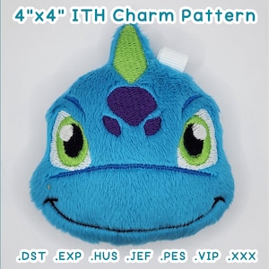 Chomby-inspirerad plyschberlock ITH-broderimönster