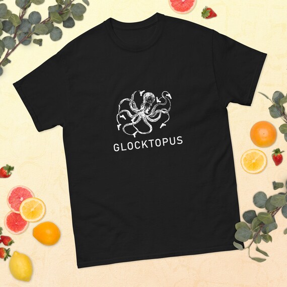 Glocktopus Shirt – Funny Octopus with Guns T-Shirt, Tactical Meme Tee