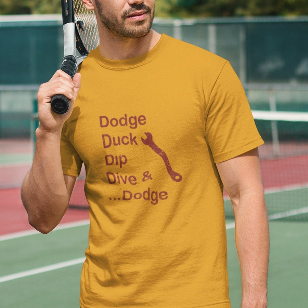 Dodgeball Dodge Duck Dip Dive And...dodge With Wrench Etsy