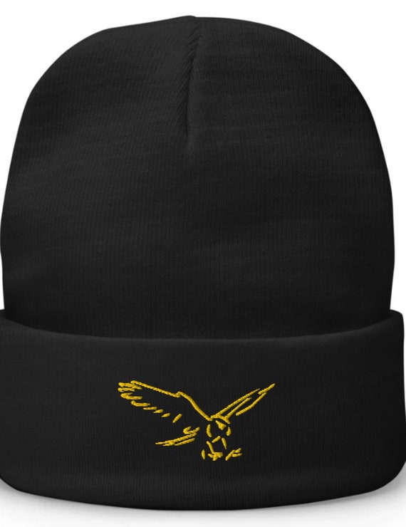Falcon Beanie - Yellow and Gold