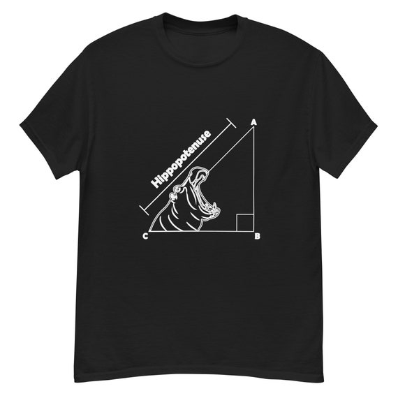 Hippopotenuse Math shirt
