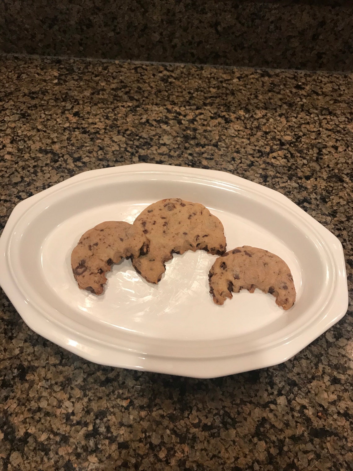 Half Eaten Cookie Cookie Cutters Bitten Cookie Cutters Etsy