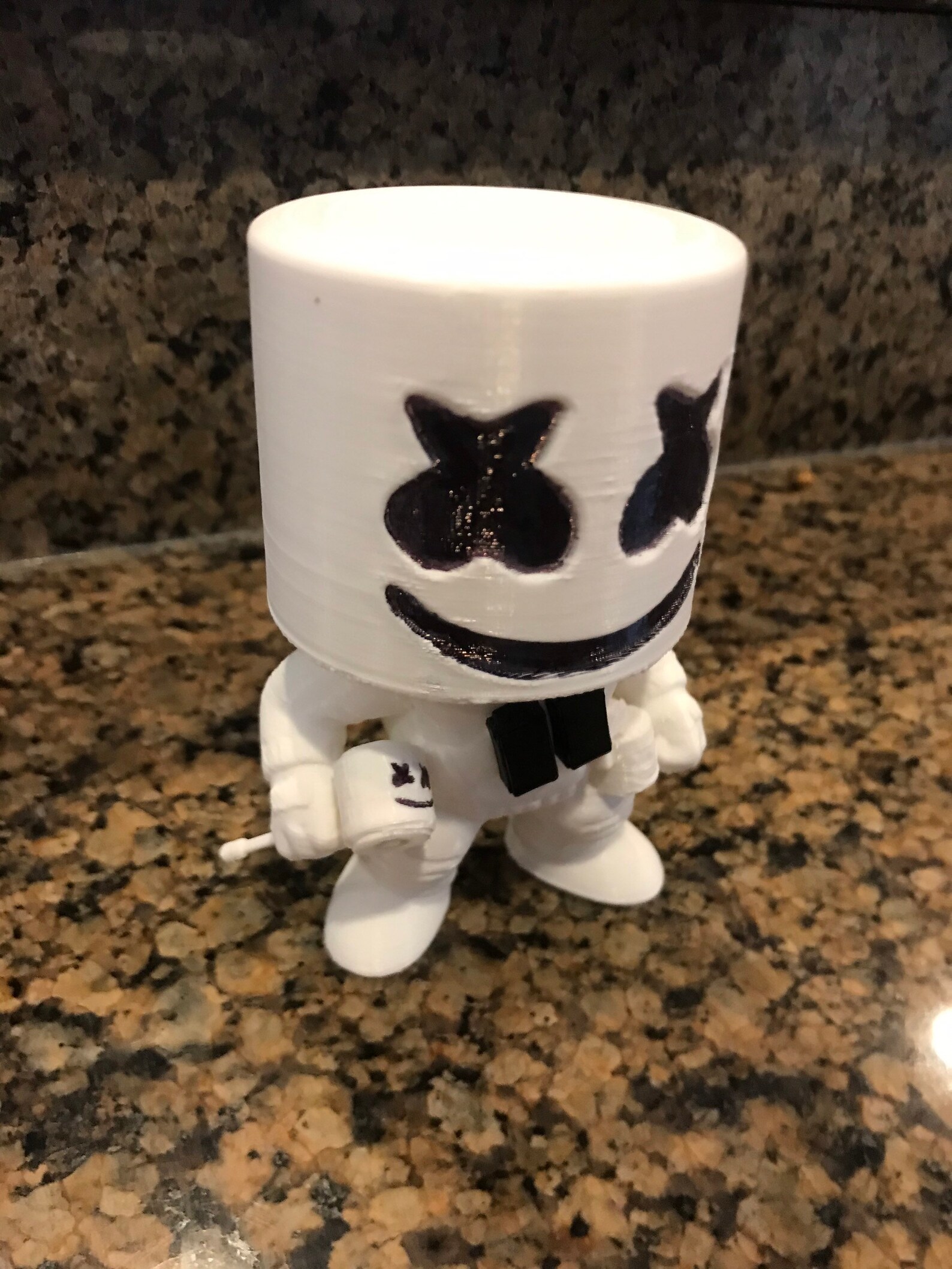 DJ Marshmello Figure Marshmello Mini Figure 4 Inch Figure Etsy
