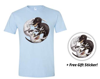 Yin Yang Raptor Shirt from American Born Chinese ABC