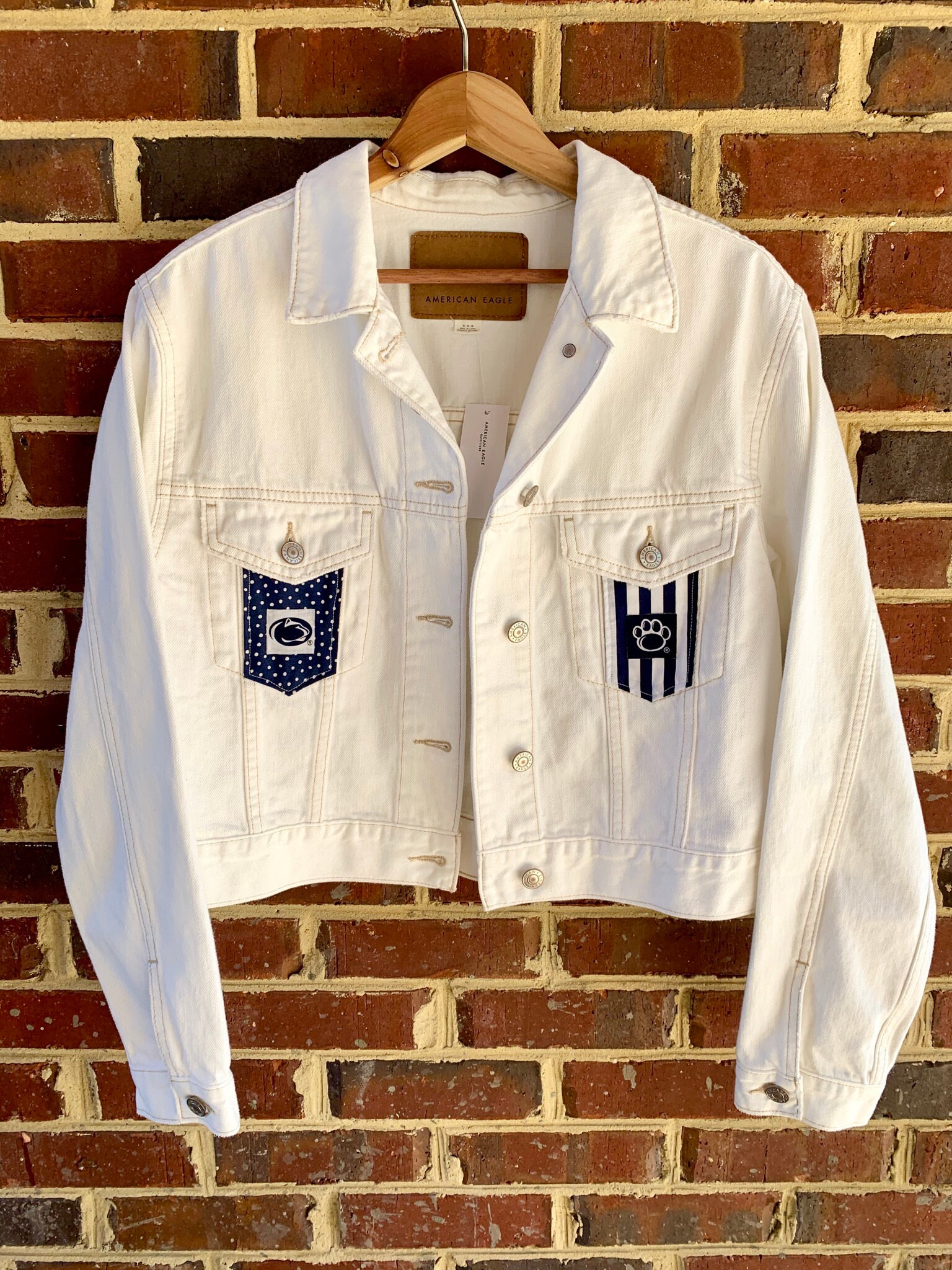 penn state jean jacket