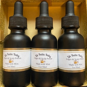 Experience the magic of healthy hair with this edges and scalp potion.