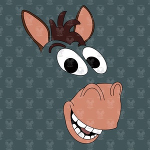 Toy Story Bullseye Face SVG